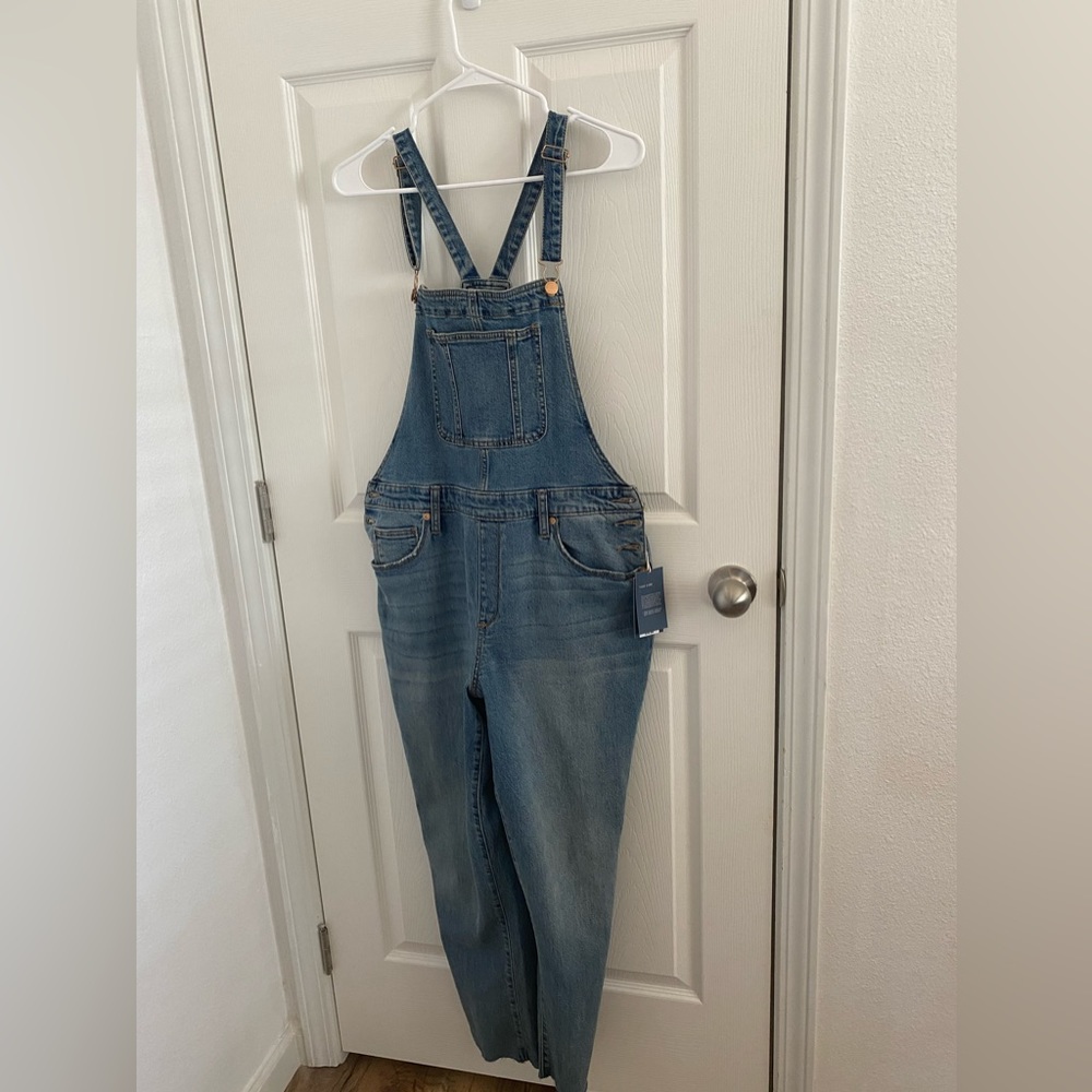Denim overalls